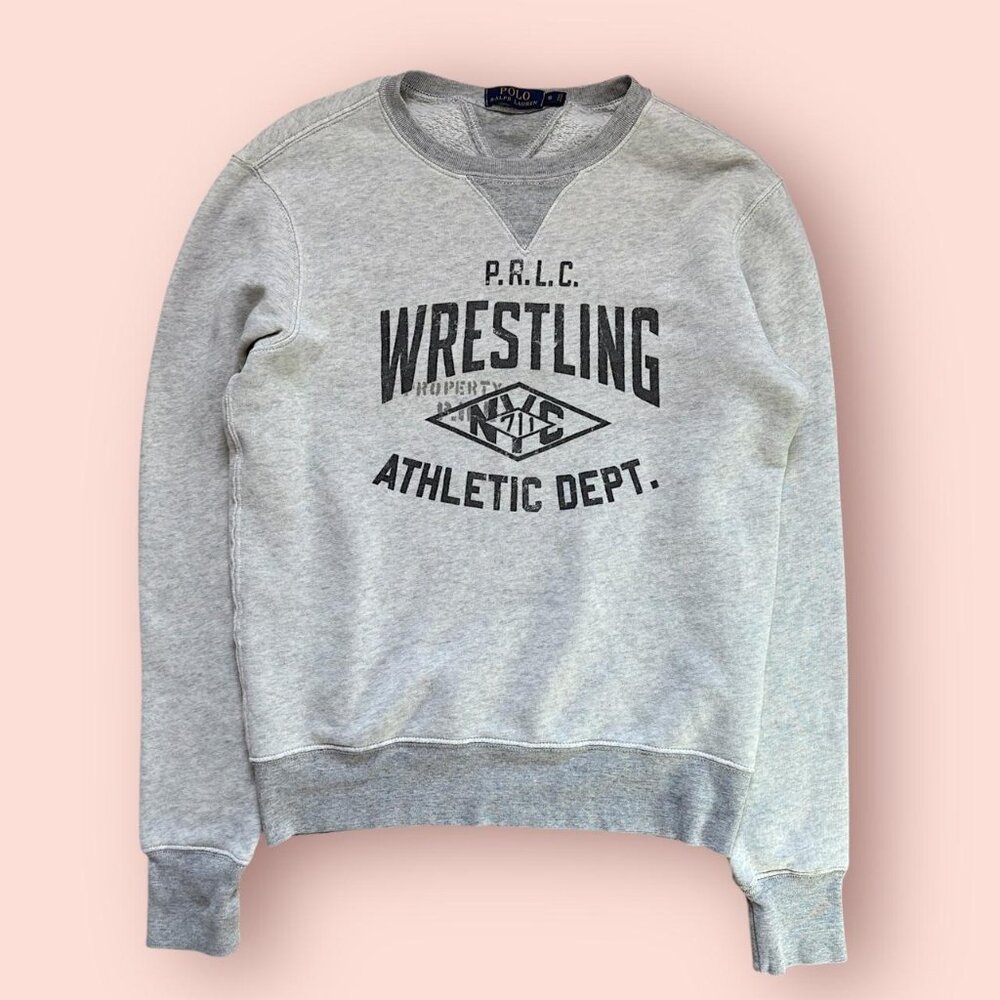 Polo Ralph Lauren Heather Grey Crewneck Sweatshirt